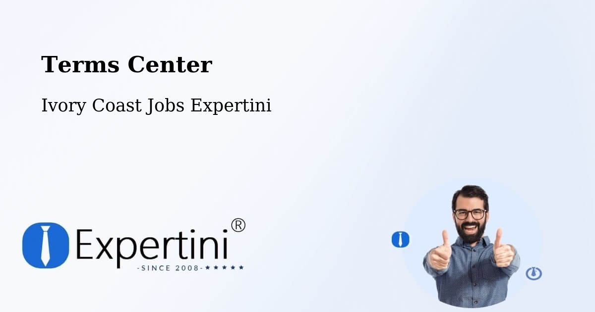Terms of Service – Sassandra - Ivory Coast Jobs Expertini